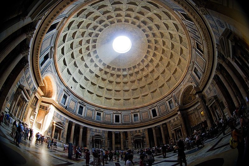Pantheon daylight